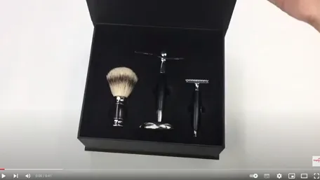 Shaving Set Gift Box Display