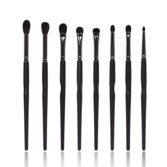 Dongshen brush makeup factory wholesale high quality natural goat hair precision eye makeup pencil brush set