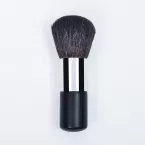Dongshen single big powder brush makeup high quality goat hair soft black wood handle large loose powder brush