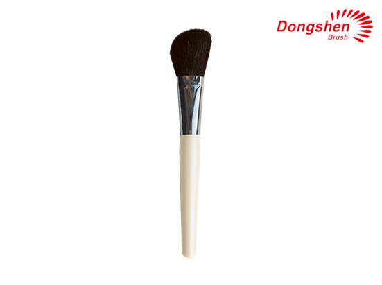 Synthetic Hair Foundation Brush Wooden Handle Makeup Brush