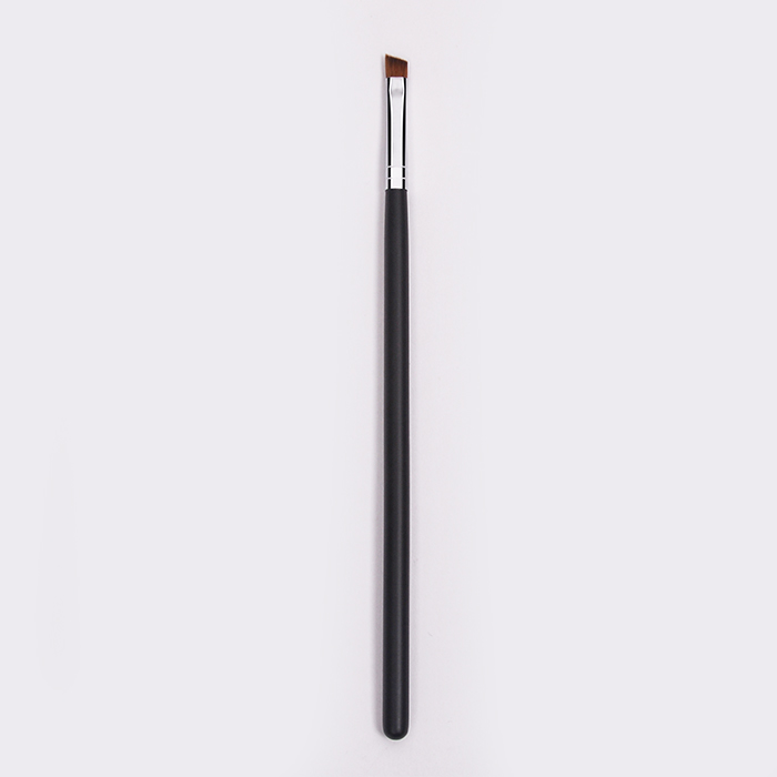 Dongshen wholesale custom private label angled synthetic hair makeup eyebrow brush
