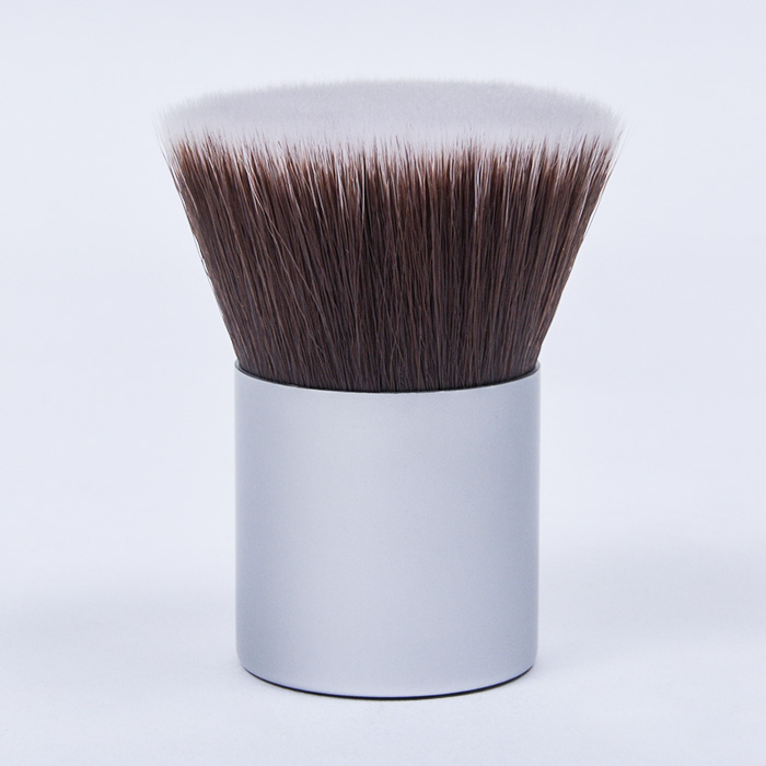 Dongshen flat top kabuki brush factory wholesale custom super dense vegan synthetic hair private label liquid foundation makeup brush