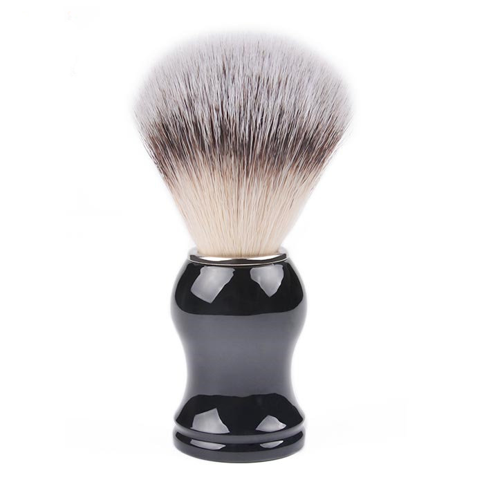 Dongshen brush shaving tools manufacture high quality synthetic hair knot plastic handle custom shaving brush