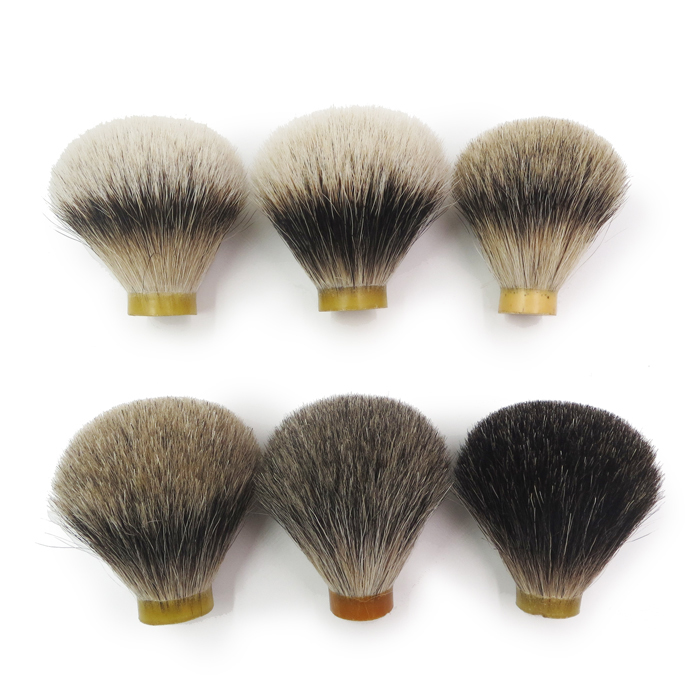 Dongshen different grades badger hair knot wholesale natural hair shaving brush knot
